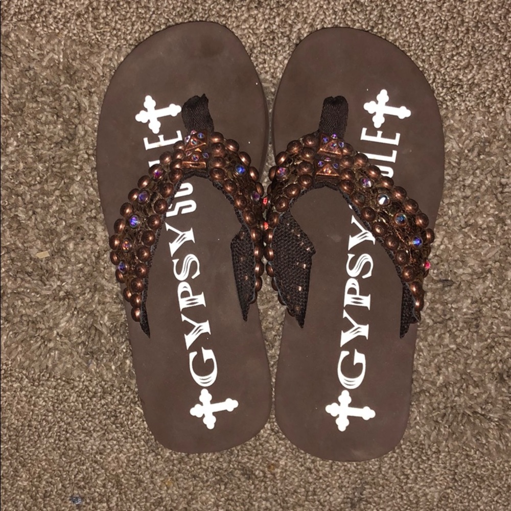 Gypsy Soule flip flops